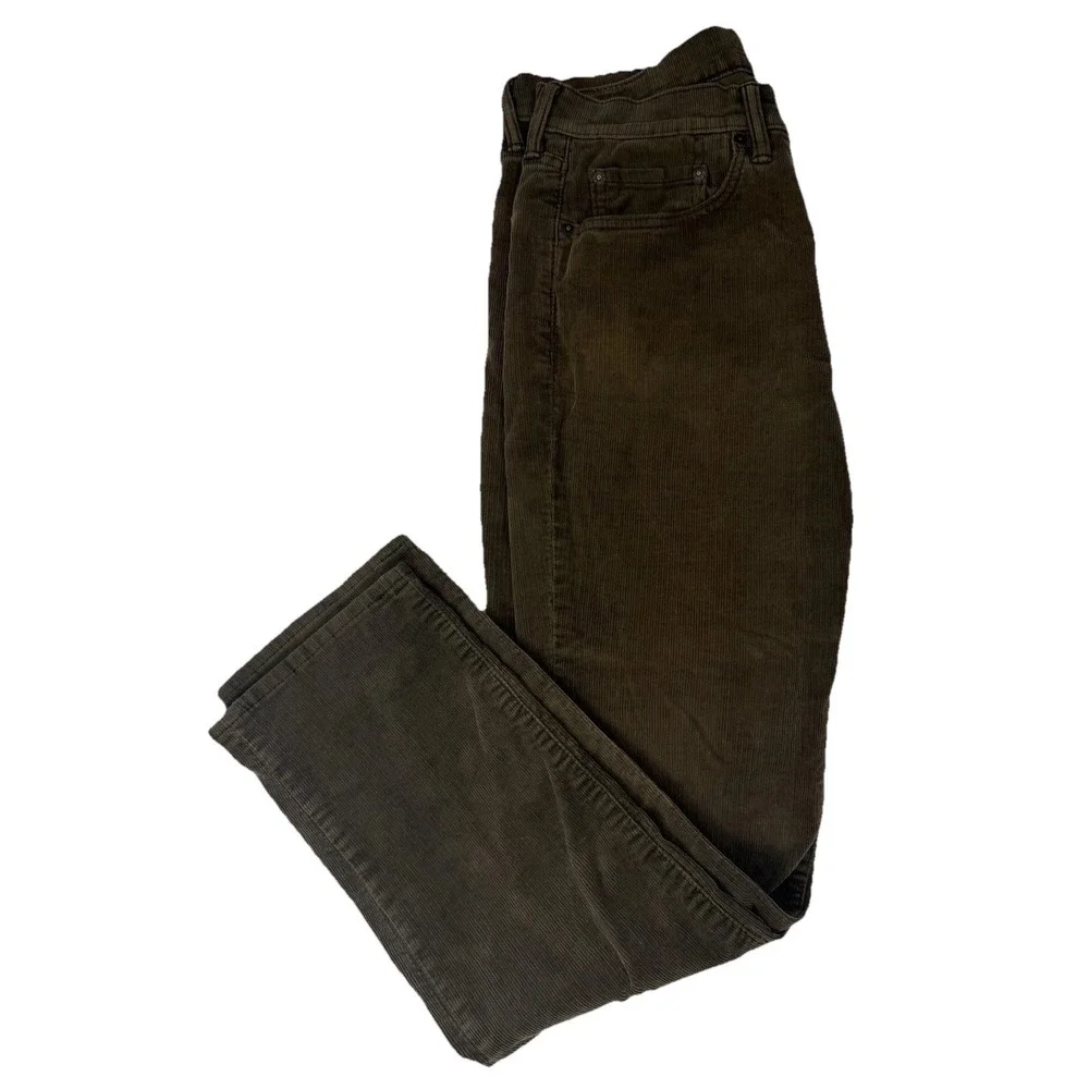 Levi's Men's Olive Brown Corduroy Pants 511